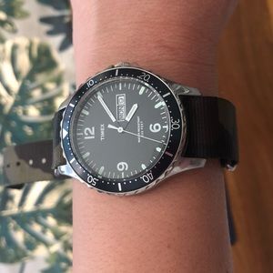 Men’s Timex Diver watch by J Crew  2011